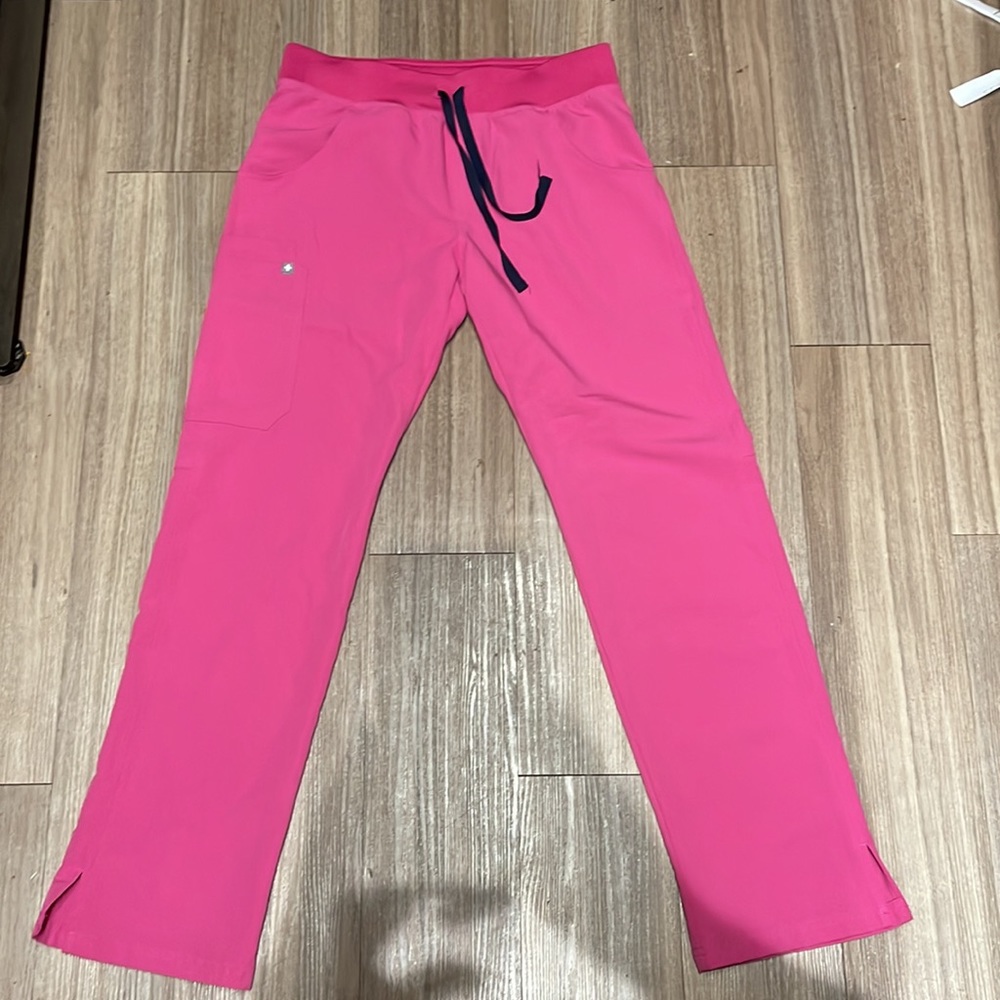 Figs Electric Orchid Kade pants. Limited edition